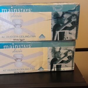 2 ceiling fans